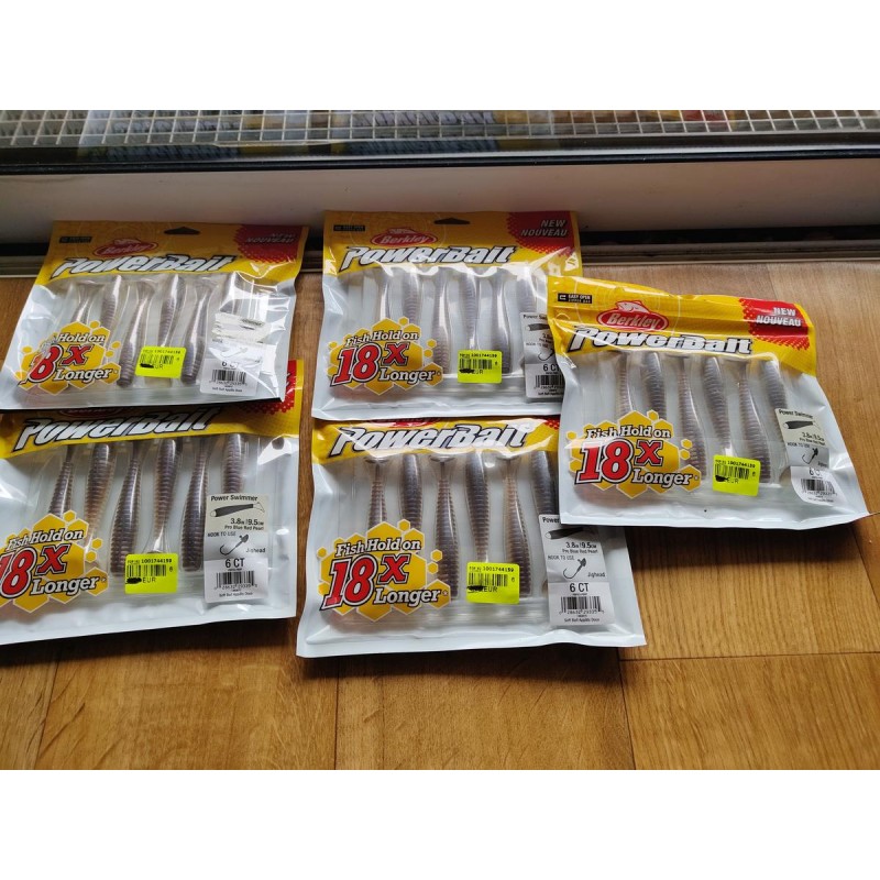 Leurre souple berkley lot
