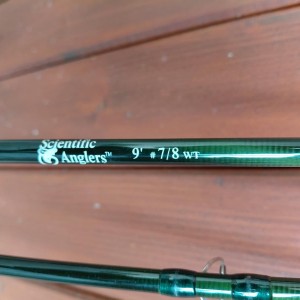 Ensemble pêche à la mouche Scientific Anglers 9’ soie 7/8 + moulinet + soie