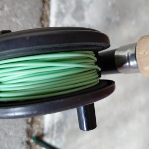 Ensemble pêche à la mouche Scientific Anglers 9’ soie 7/8 + moulinet + soie