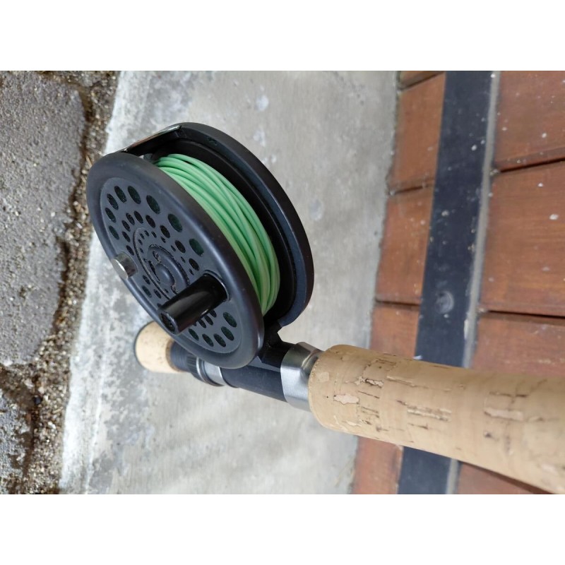 Ensemble pêche à la mouche Scientific Anglers 9’ soie 7/8 + moulinet + soie