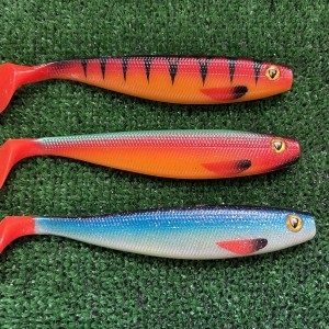 leurres souples carnassiers 18 cm 33 grs lot de 3 pièces