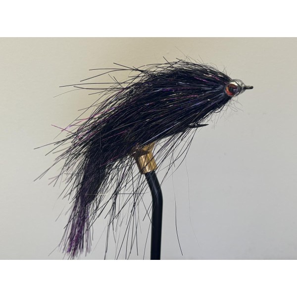Streamer brillant Mer et Rivière purple taille 4/0