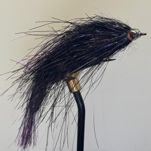 Streamer brillant Mer et Rivière purple taille 4/0