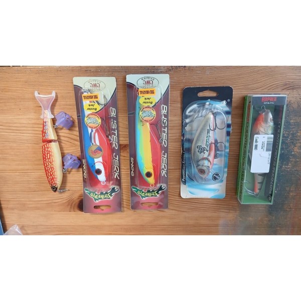 lot jerk baits