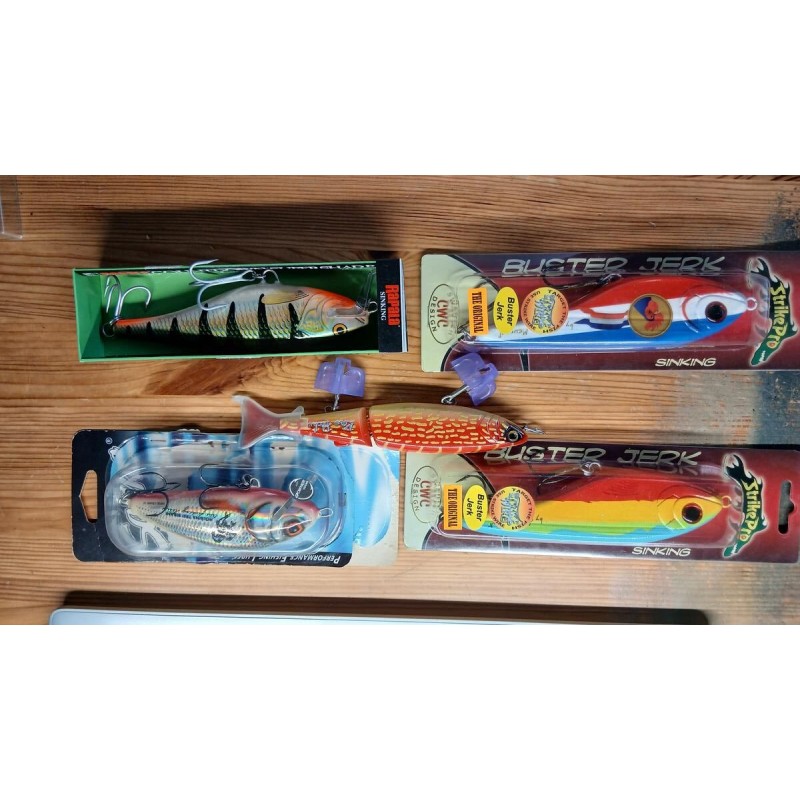lot jerk baits