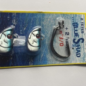 Tête plombée blue Shad