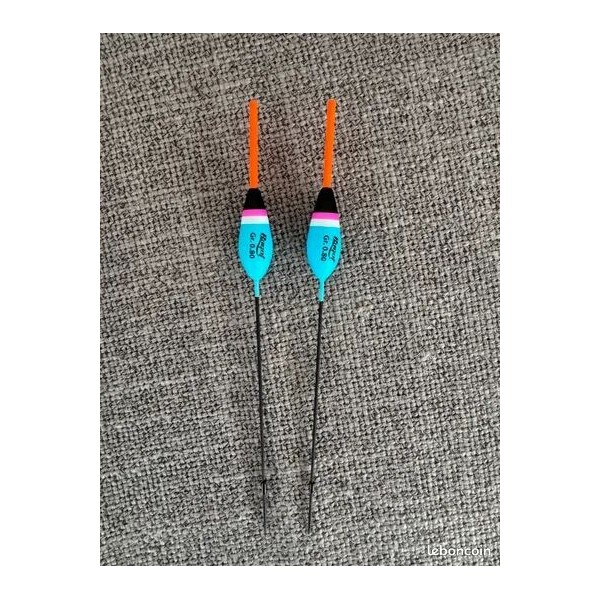 2 flotteurs au coup ragot 0,80gr