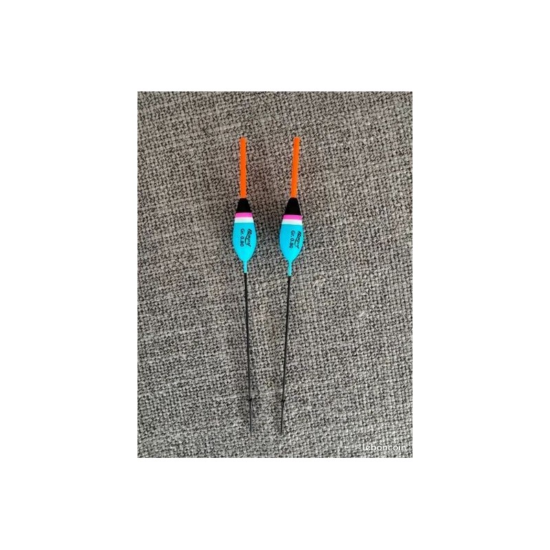 2 flotteurs au coup ragot 0,80gr