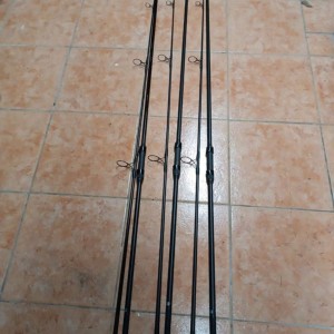 3 cannes Nash poursuit 12 pieds 3.25 lbs