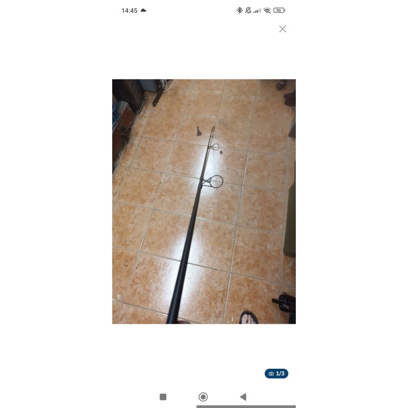 3 cannes Nash poursuit 12 pieds 3.25 lbs