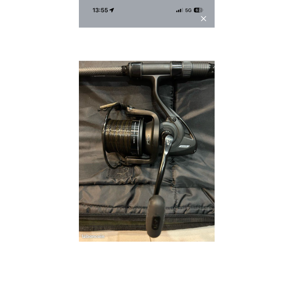Lot de 3 moulinets Fox FX11 – Très bon état – Prêts à pêcher