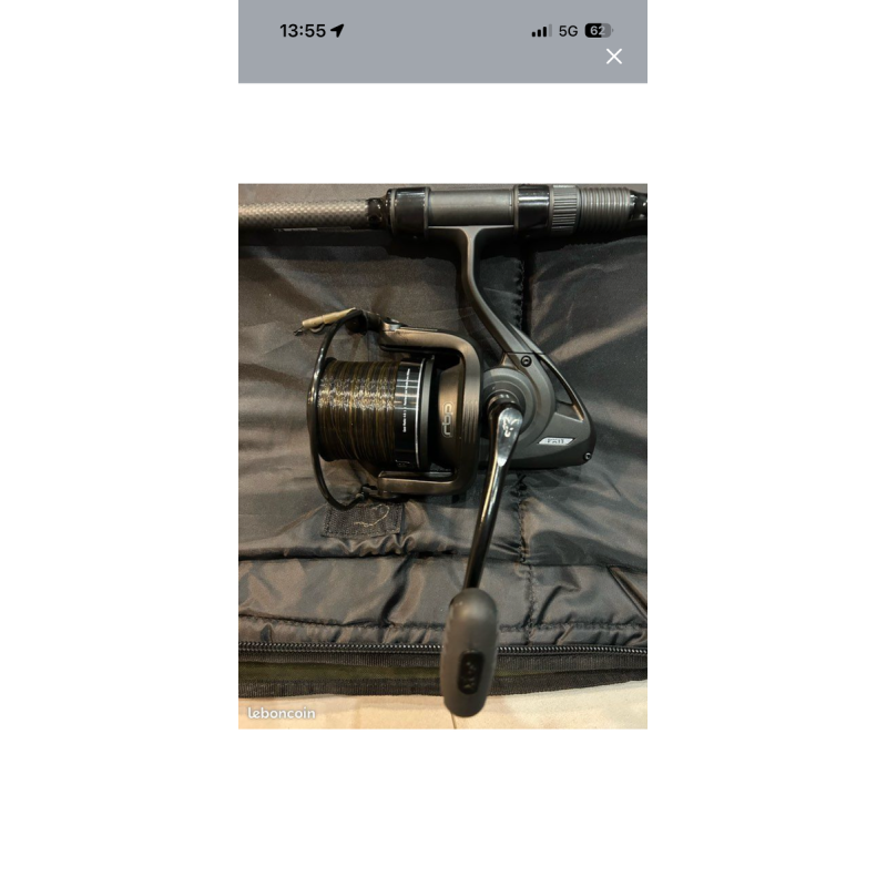 Lot de 3 moulinets Fox FX11 – Très bon état – Prêts à pêcher