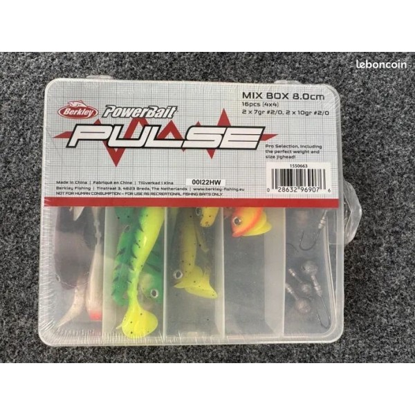 Leurre Berkley pulse Shad box 8cm