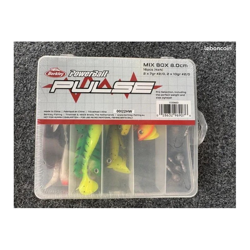 Leurre Berkley pulse Shad box 8cm