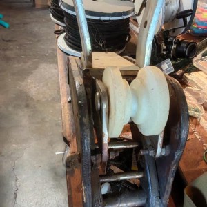 Davier inox/bois