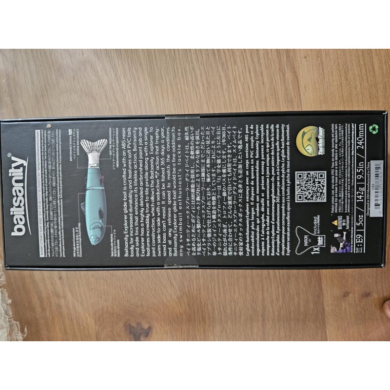 Baitsanity Explorer Glide Carp – Neuf en boîte