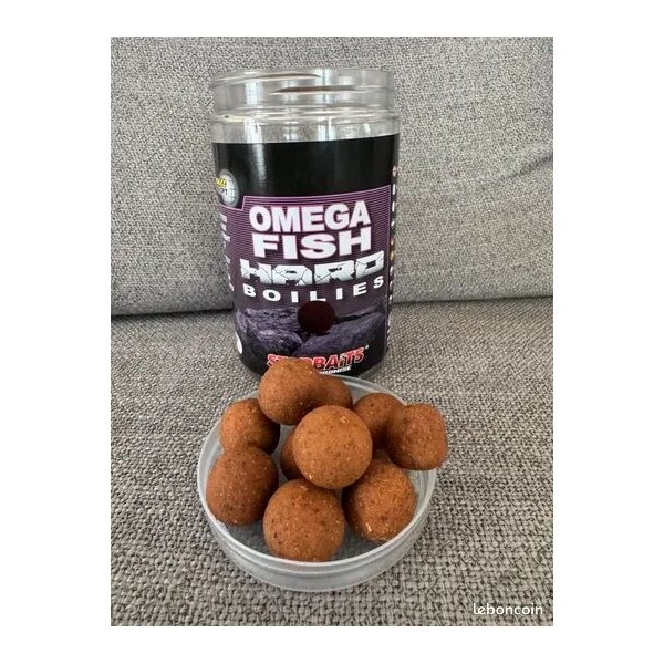 Bouillette starbaits hard boilies oméga fish 20mm , 250gr
