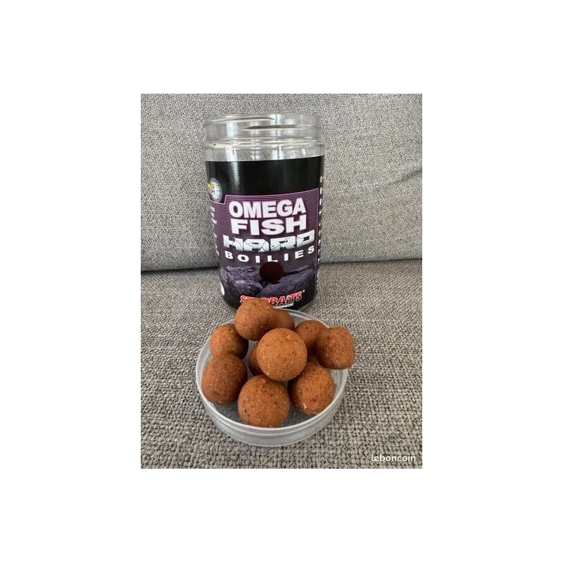 Bouillette starbaits hard boilies oméga fish 20mm , 250gr