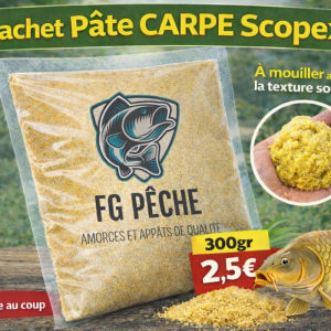 Pâte carpe au coup