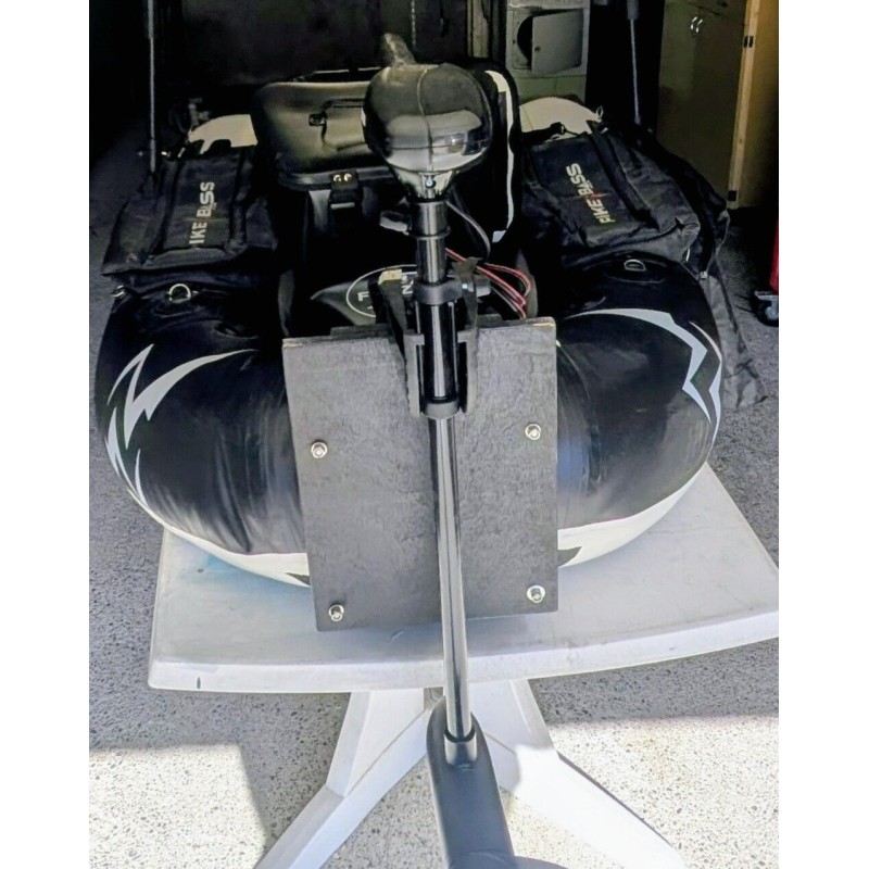 Float tube lunker et canne major kraft