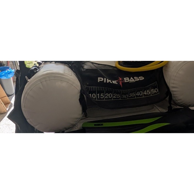 Float tube lunker et canne major kraft