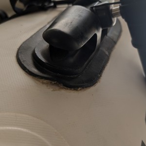 Float tube lunker et canne major kraft