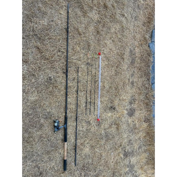 canne moulinet feeder