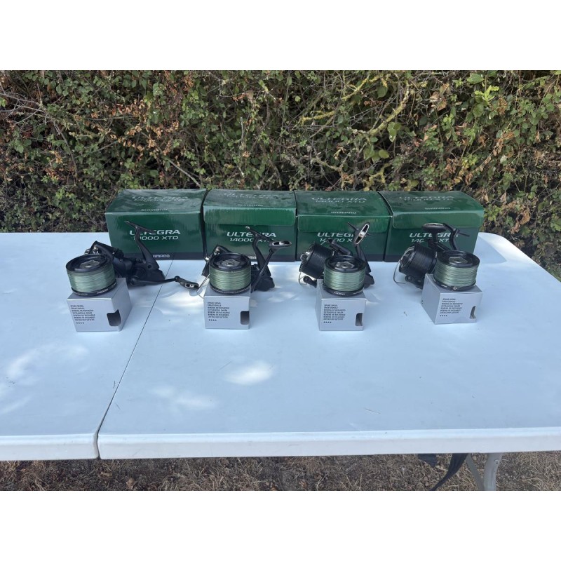 Lot de 4 moulinets Shimano Ultegra 14000 XTD