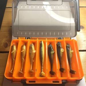 Boîte avec leurres