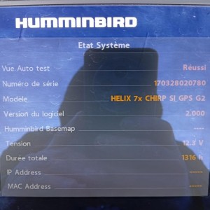 HUMMINBIRD - Sondeur Helix 7