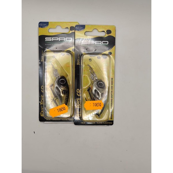 **Lot 6 leurres Spro Fat iris cr pour la pêche du brochet et de la perche**