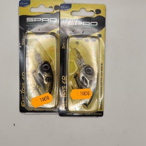 **Lot 6 leurres Spro Fat iris cr pour la pêche du brochet et de la perche**