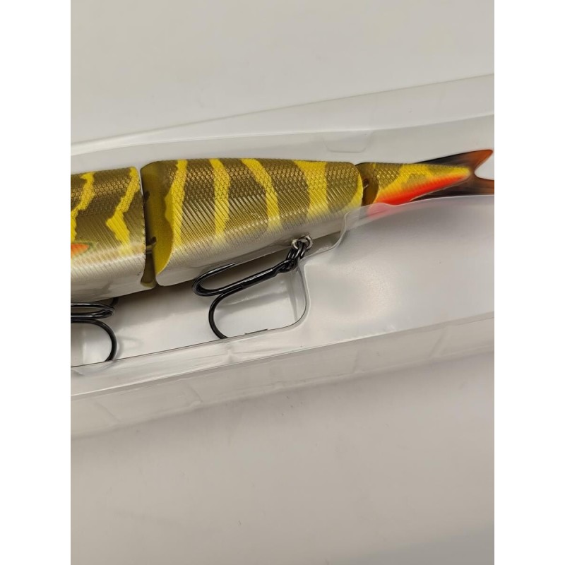 **lot de 4 leurres 4DPLAY 19 cm Savage Gear swim & jerk pour la pêche du brochet/silure**