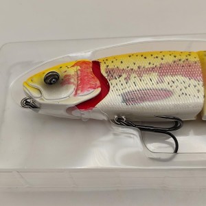 **lot de 2 leurres 4DPLAY Swim&jerk 25 cm Savage Gear pour la pêche du brochet/silure**