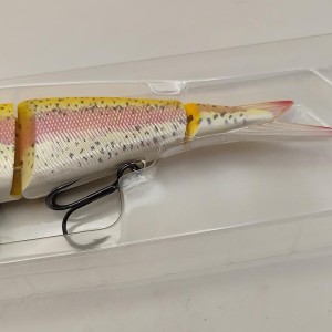 **lot de 2 leurres 4DPLAY Swim&jerk 25 cm Savage Gear pour la pêche du brochet/silure**