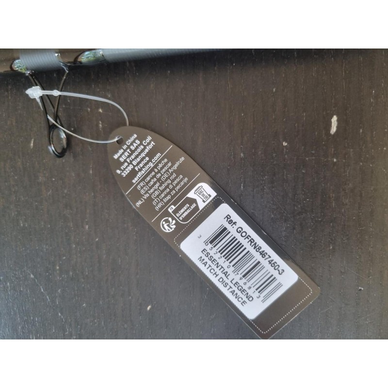 Canne anglaise GARBOLINO 3 brins 4,5m