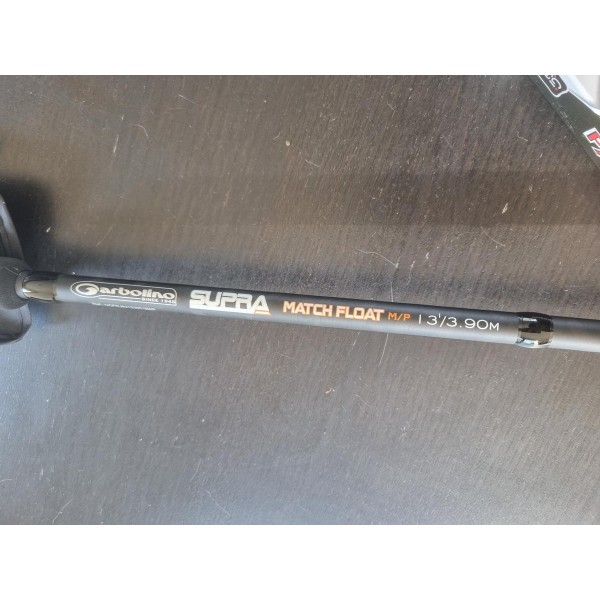 Canne anglaise GARBOLINO SUPRA MATCH 3S – 3,90 m – Medium‑Power