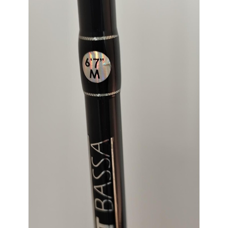 Canne neuve spinning Ghost Bassa 6'7" M volkien mono brin