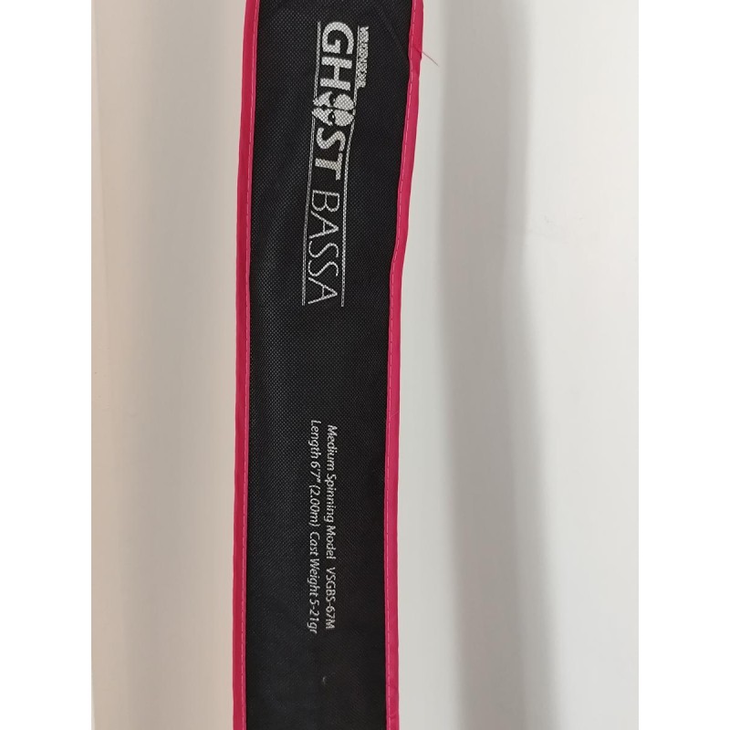 Canne neuve spinning Ghost Bassa 6'7" M volkien mono brin