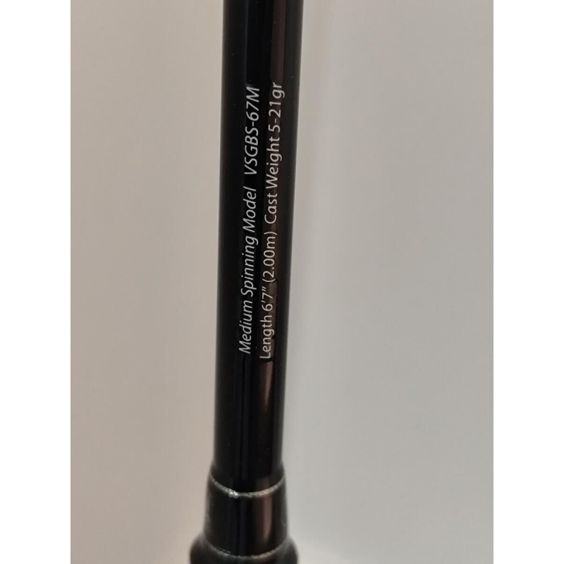 Canne neuve spinning Ghost Bassa 6'7" M volkien mono brin