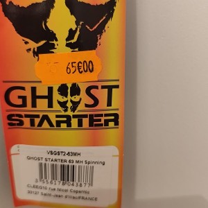 Canne neuve spinning Ghost starter 6'3" volkien soul 2 brins