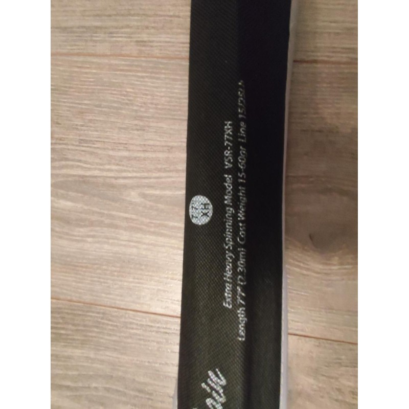 Canne neuve spinning Raptor 77 XH Volkien soul 230 cm 15-60 gr 2 brins
