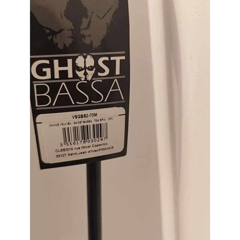 Canne neuve spinning Ghost Bassa 70M volkien soul 213 cm 5-21 gr 2 brins