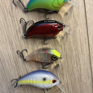 Lot Deps crankbait