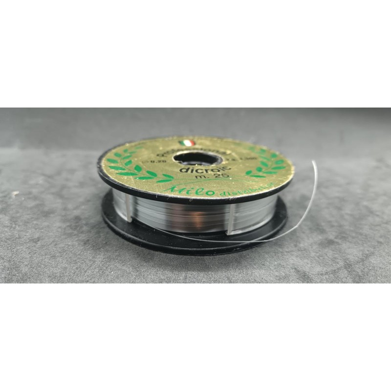 Bobine de nylon Milo Dicroic 20/100 - 25 m