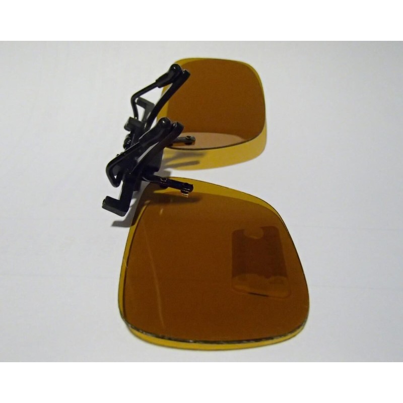 Clip glo polarisant couleur Ambre