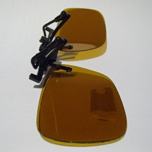 Clip glo polarisant couleur Ambre
