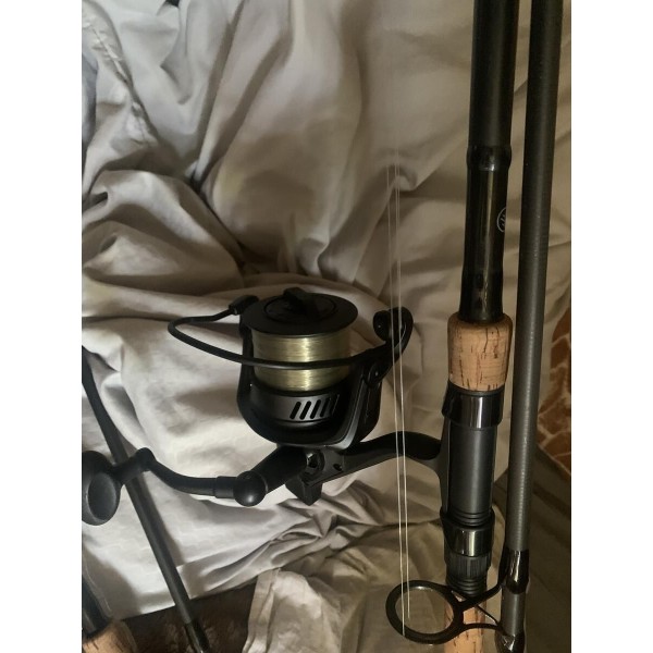 WHYCHWOOD - 3x Cannes à carpe 12 pied 3,25 lbs + 2 moulinets