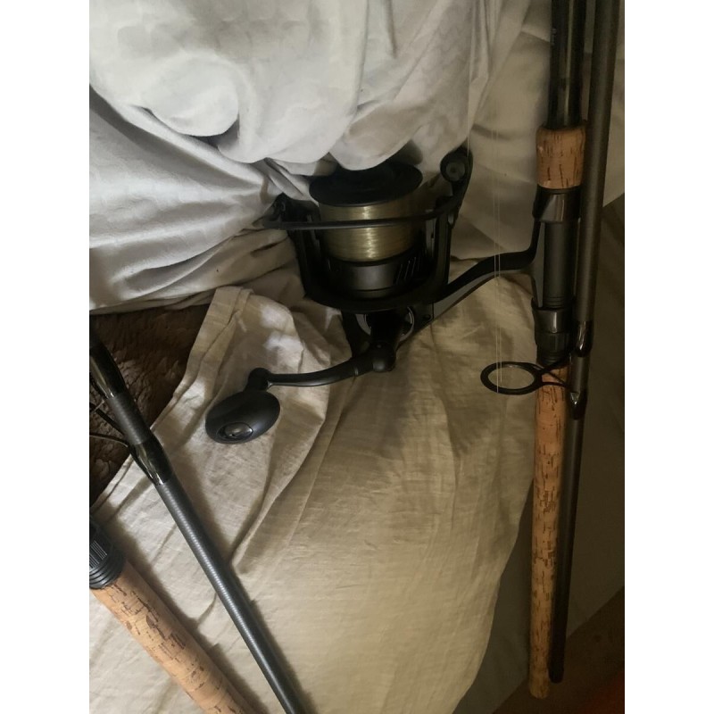 WHYCHWOOD - 3x Cannes à carpe 12 pied 3,25 lbs + 2 moulinets