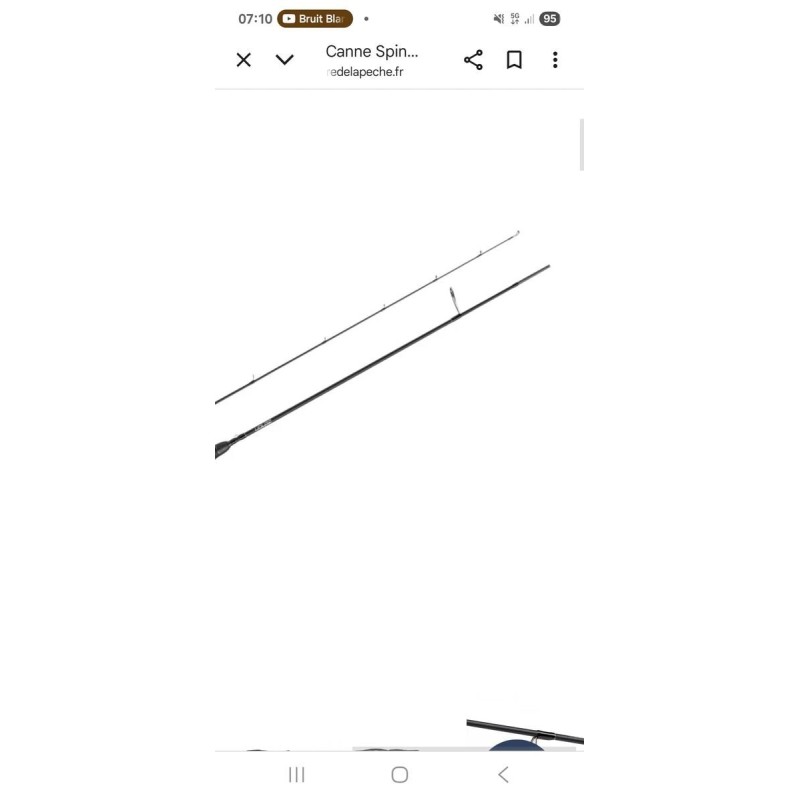 ABU GARCIA - Canne spinning zenon 8-40g vendu sans le moulinet